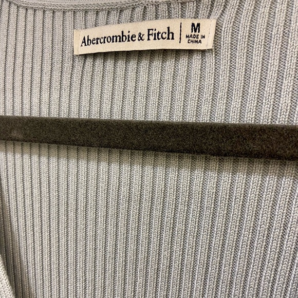 Abercrombie & Finch Elevated Knit Bodysuit / Light Blue - Picture 4 of 5